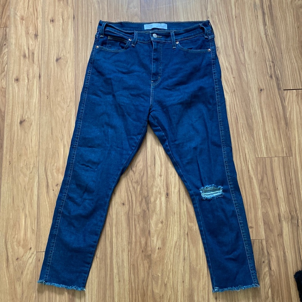 Signature Levi Strauss High Rise Skinny Jeans